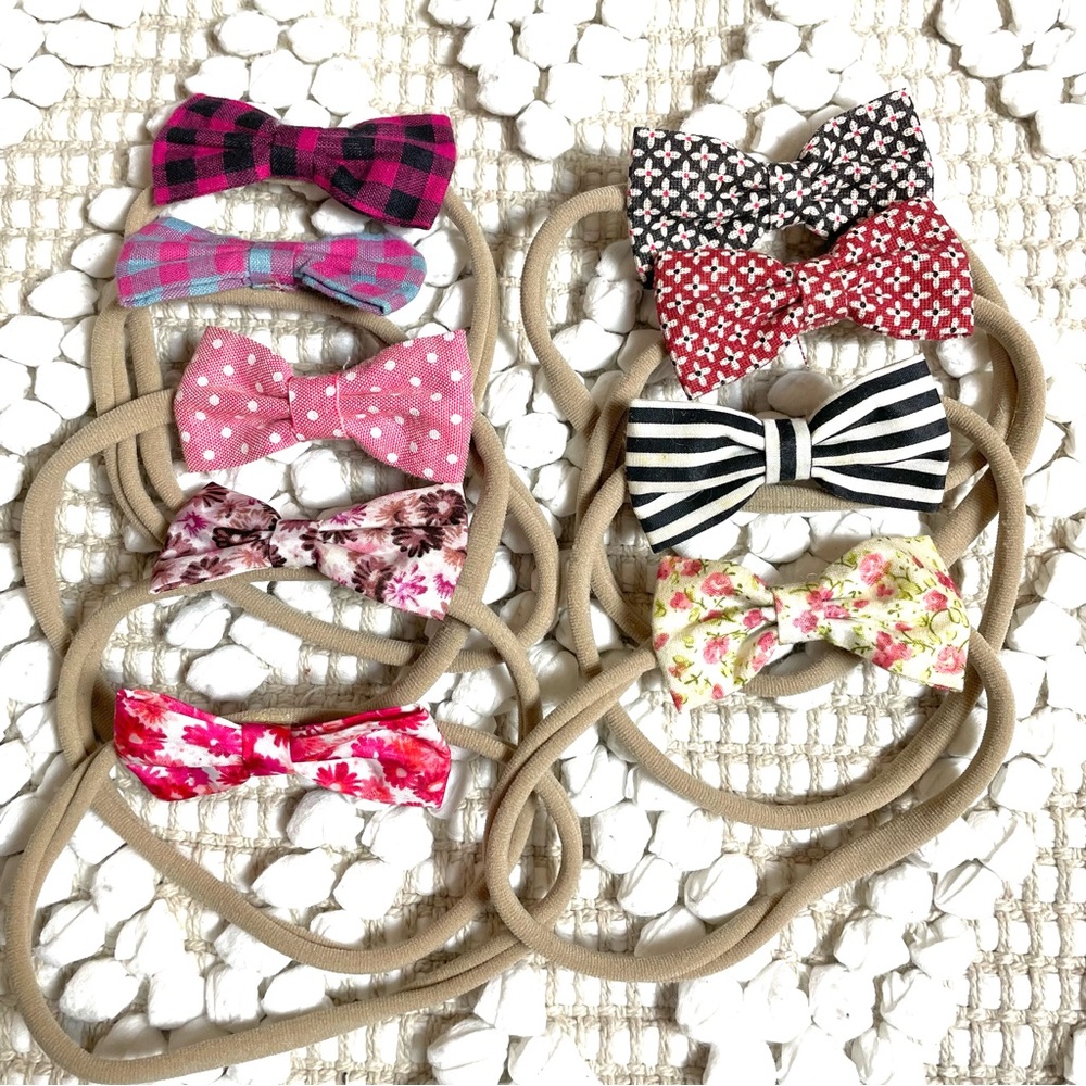 Infant Headband Bow Bundle